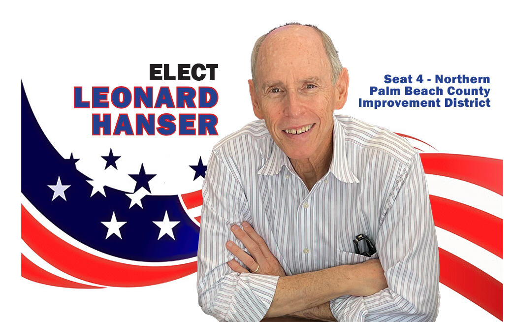 Leonard Hanser, Northern Improvement District Palm Beach County Florida Seat 4